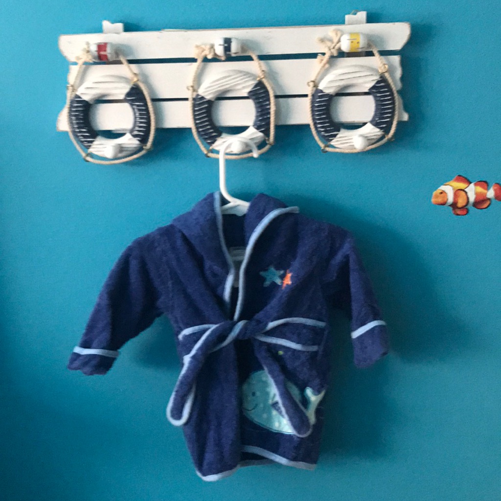 0-9 Month Terry Robe. Free With Baby Purchase.